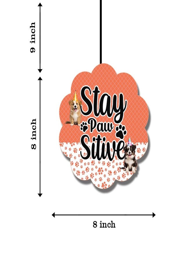 Suruchi Strokes Dog Theme Happy Birthday Party Decoration Hanging items for your puppy Pack of 8 pcs - Image 3